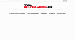 Desktop Screenshot of non-pont-acheres.org