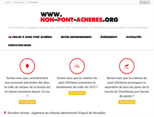 Tablet Screenshot of non-pont-acheres.org